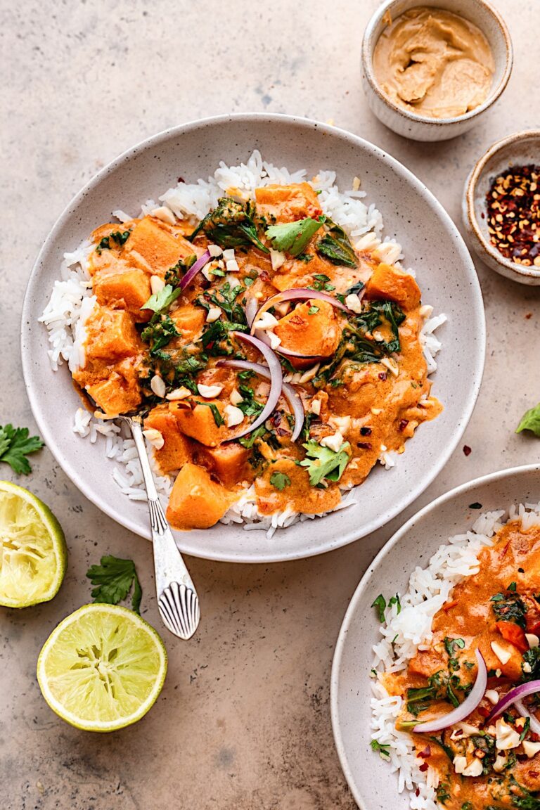 Sweet Potato Peanut Butter Curry #sweetpotato #peanutbutter #curry #vegan #dairyfree