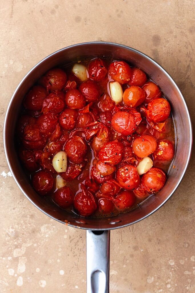 Roasted Garlic and Tomatoes