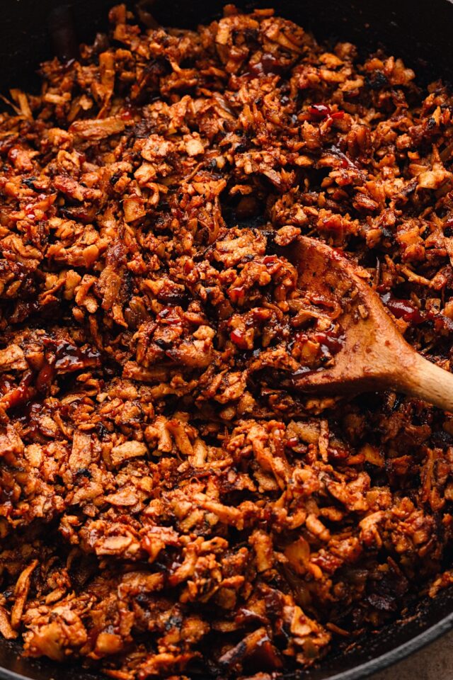 BBQ Tofu Pulled Pork Cupful of Kale