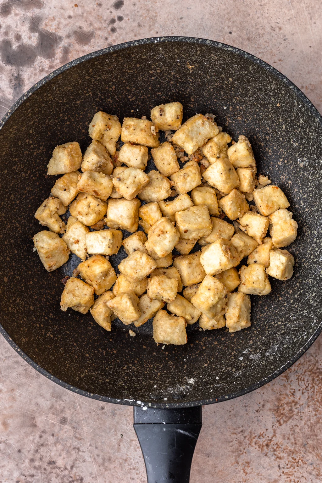 Crispy Tofu in Cornflour