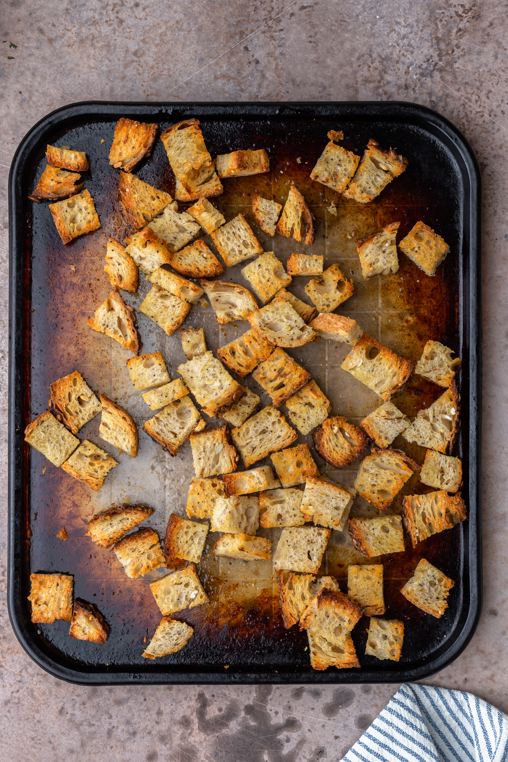 Caesar Salad Croutons 