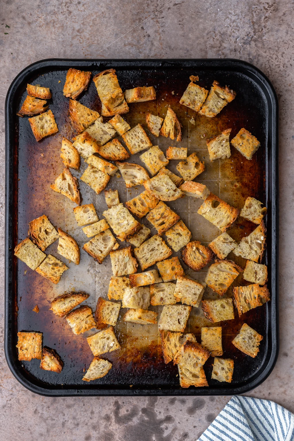 Caesar Salad Croutons 