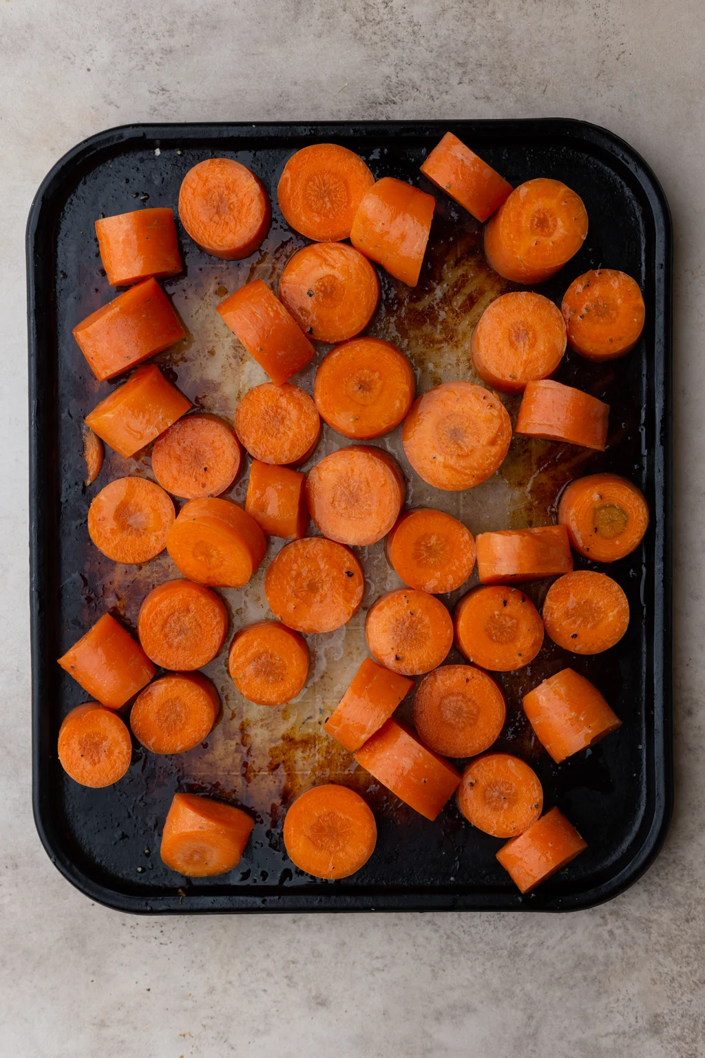 Carrots Ready to Roast