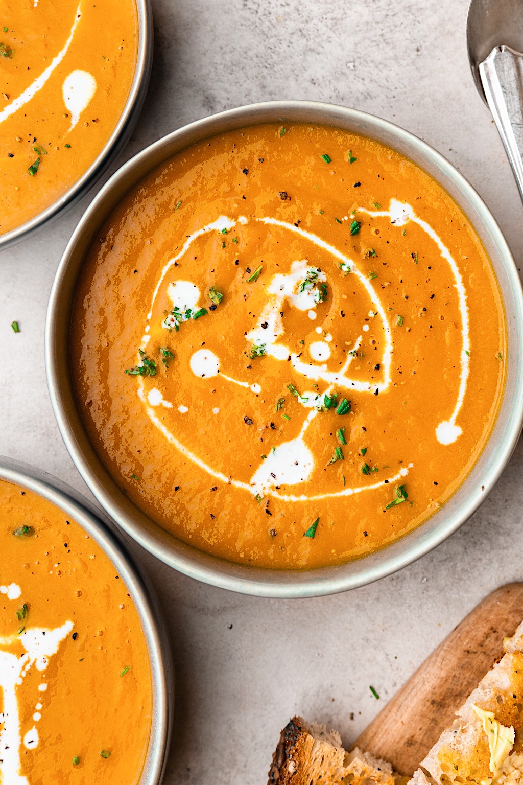 Maple Roasted Carrot Soup