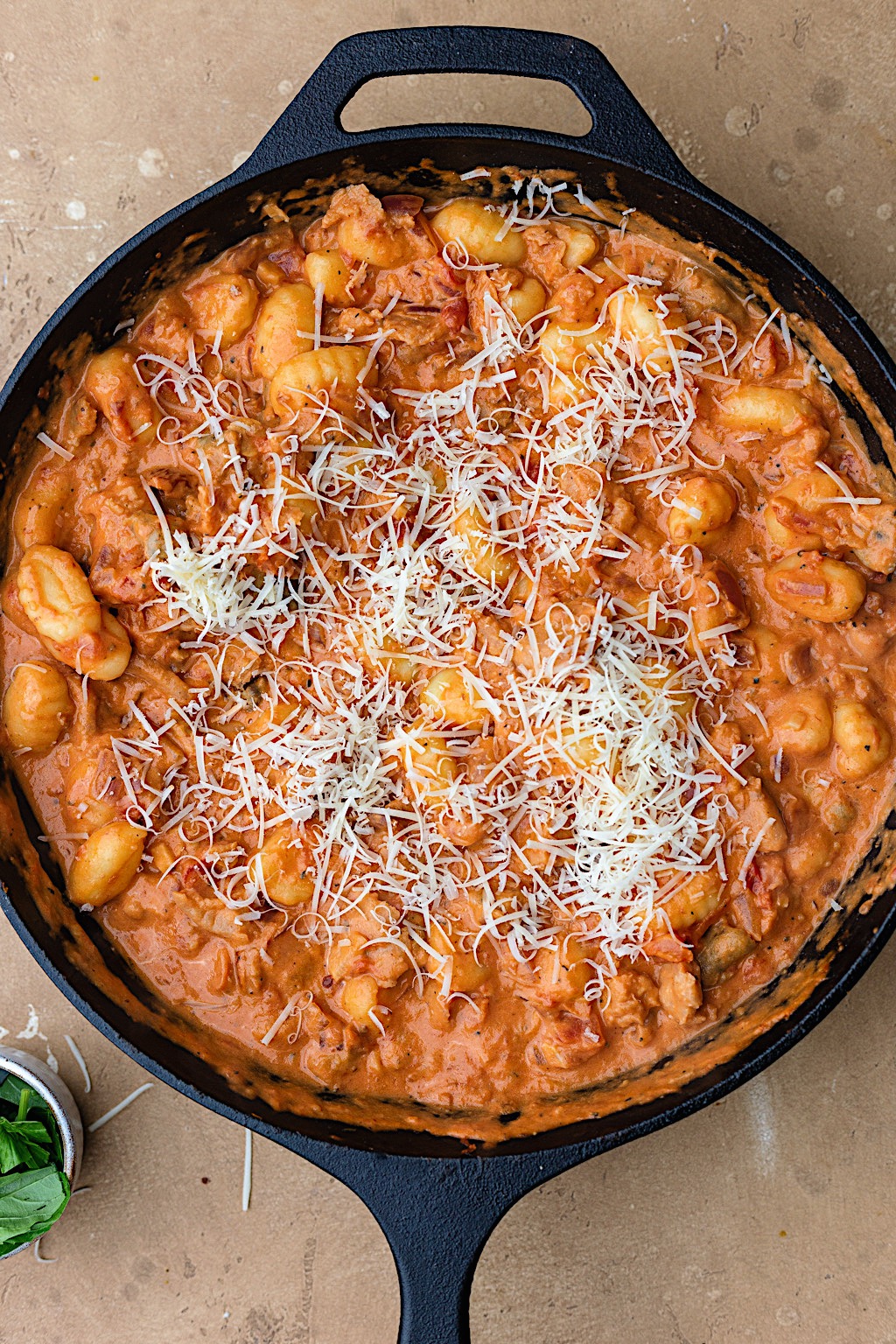 One Pan Sausage Gnocchi