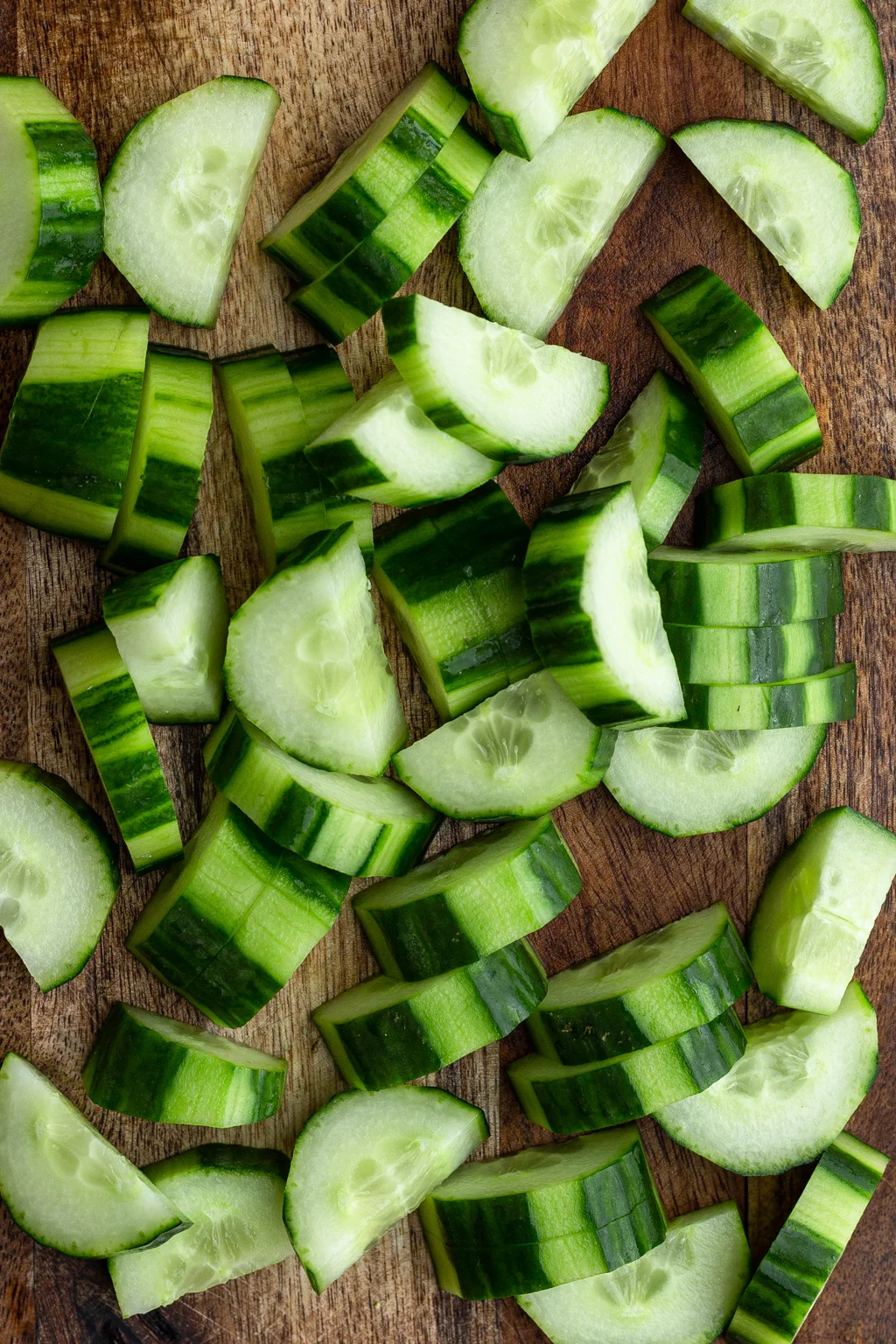 Sliced Cucumbers