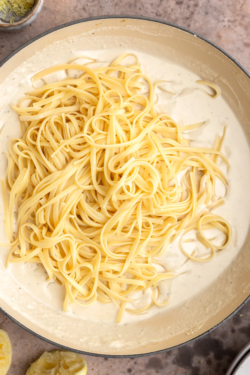 Creamy Lemon Pasta 